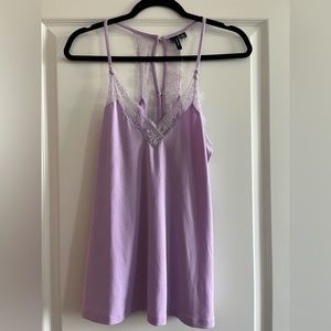 Vero Moda Lilac lace tank top. No reasonable offers refused 🙂